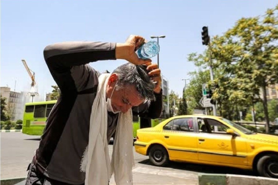 تصویر گرمای مرگبار روز‌های شنبه و یکشنبه در ایران