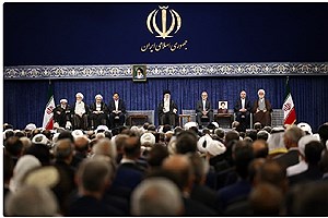 انعکاس مراسم تنفیذ رئیس جمهور ایران در رسانه‌های انگلیسی