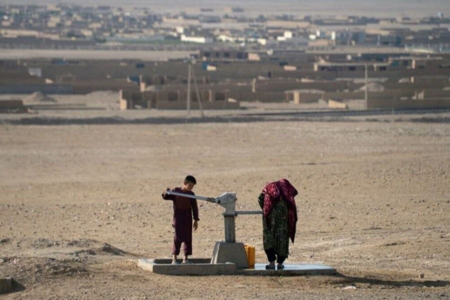 تصویر گسترش بحران آب در افغانستان