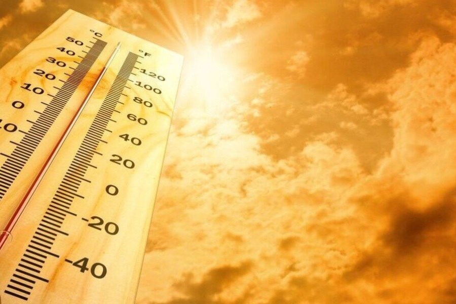تصویر ثبت گرمترین دمای جهان در ایران