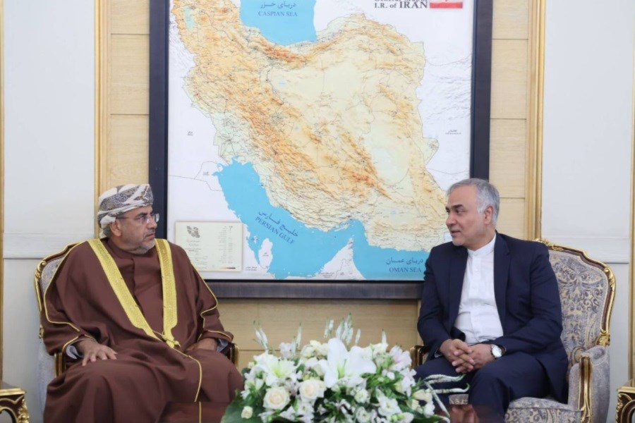 تصویر ورود فرستاده پادشاه عمان به تهران