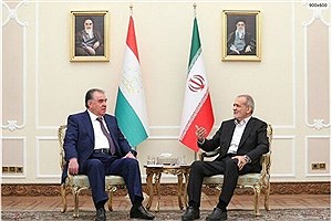 رئیس جمهور تاجیکستان با پزشکیان دیدار و گفتگو کرد