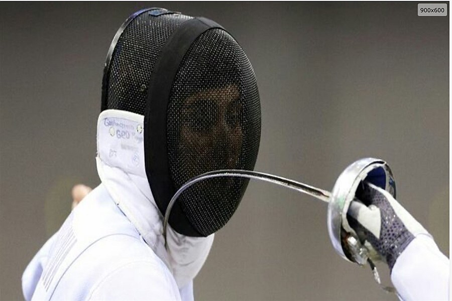 تصویر حضور شمشیرباز باردار مصری در المپیک پاریس