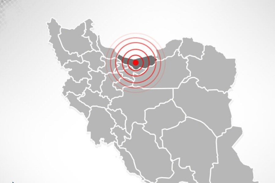 تصویر جزییات زلزله چهار ریشتری در رامسر