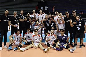قهرمانی جوانان والیبال ایران در آسیا