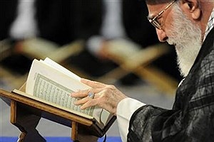 نماز رهبر انقلاب اسلامی بر پیکر شهید اسماعیل هنیه