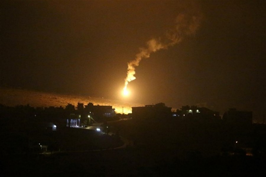 تصویر شلیک ۶۰ موشک از لبنان به سمت فلسطین اشغالی