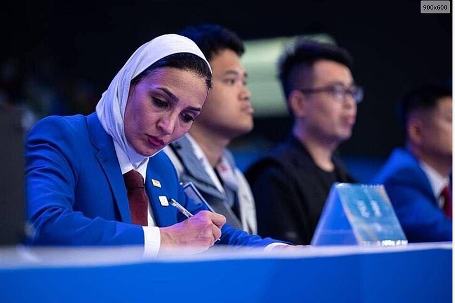تصویر داور زن  ایرانی برای قضاوت در المپیک عازم پاریس شد