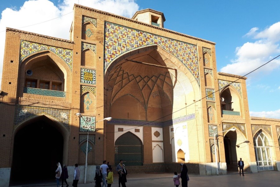 تصویر مرمت مسجد تاریخی امام خمینی (ره) بروجرد