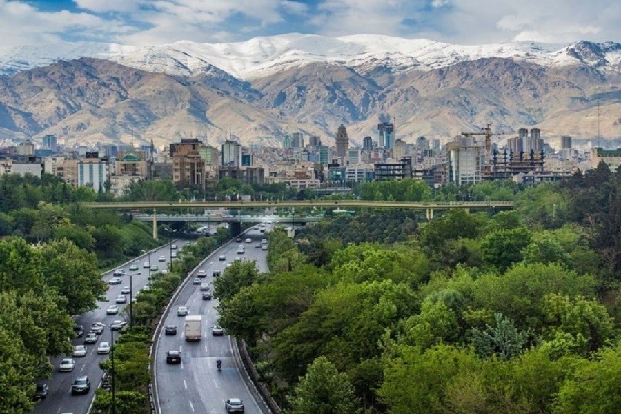 تصویر دمای هوای تهران از چهارشنبه کاهشی می شود