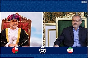 تأکید پزشکیان و سلطان عمان بر لزوم توقف جنایات صهیونیست