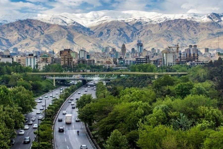 تصویر تهران پنج درجه گرم‌تر می‌شود