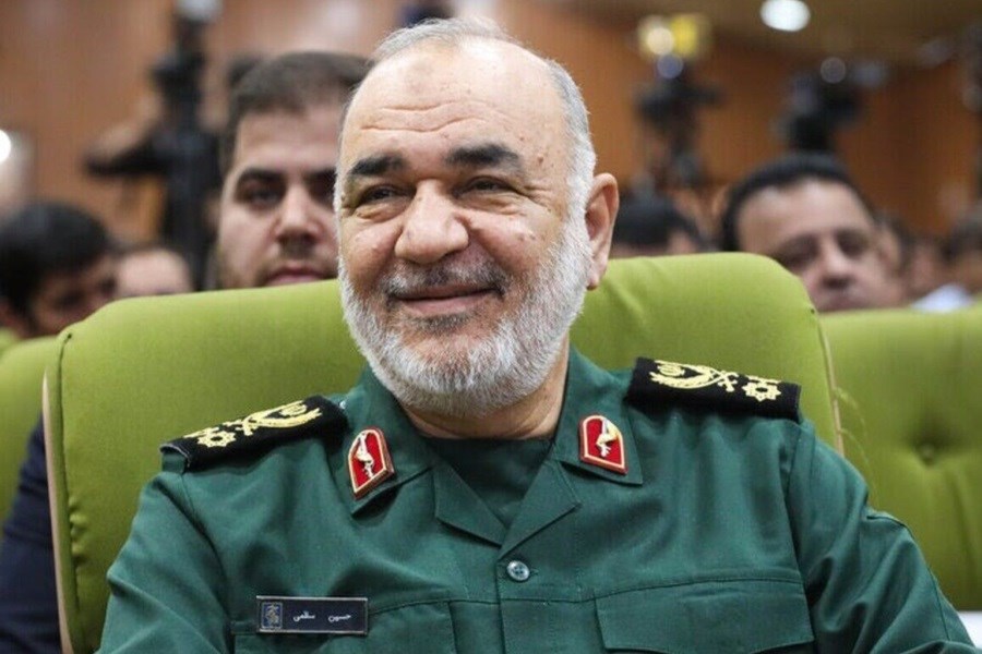تصویر سردار سلامی شهادت شهید پورهاشمی را تسلیت گفت