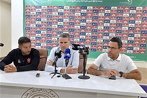 سرمربی پرسپولیس: قضاوت داور تعجب برانگیز بود