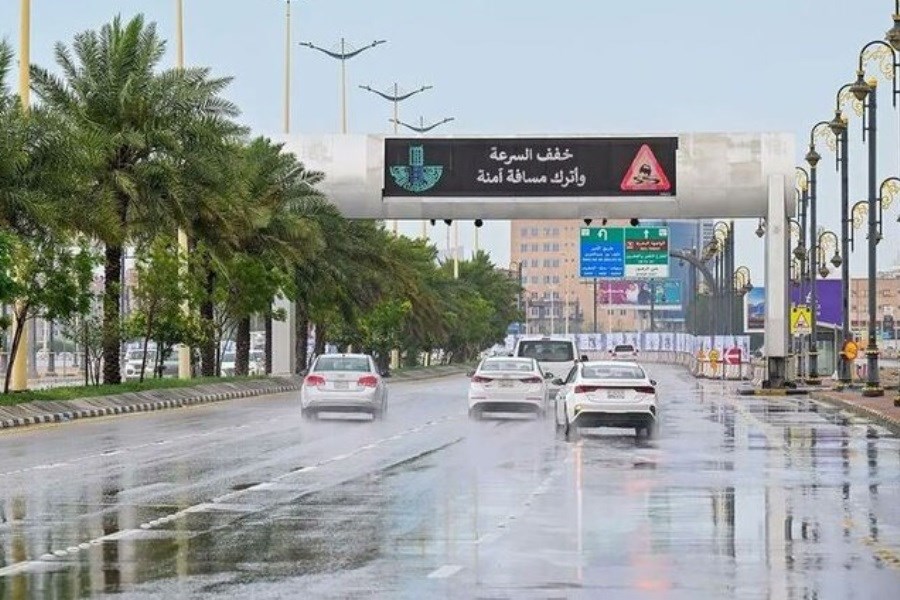 هشدار بارندگی شدید در سراسر عربستان