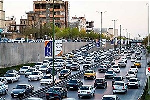 ترافیک روان در بزرگراه‌های تهران؛ معابر شمالی پایتخت همچنان لغزنده است