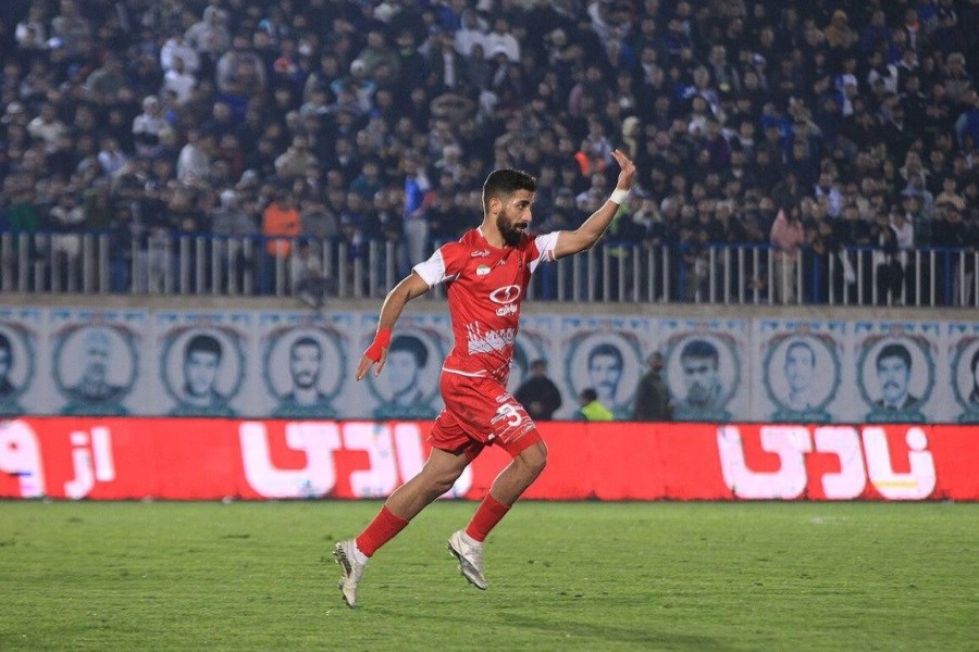 تصویر گل دوم پرسپولیس به ملوان باید مردود اعلام می شد!