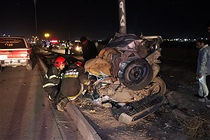 حادثه مرگبار در اتوبان شهید اردستانی