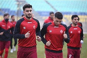 غیبت دو بازیکن پرسپولیس در دیدار با هواداران