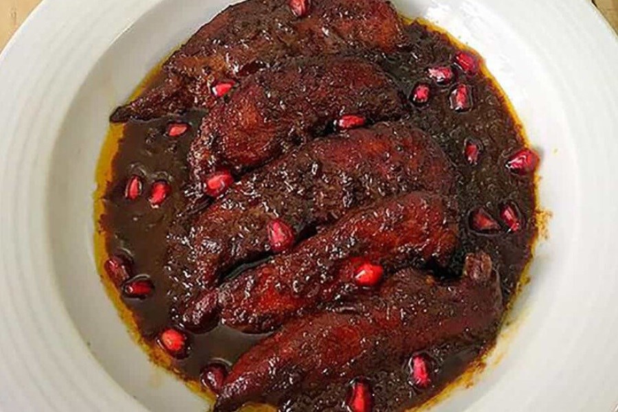 تصویر روش تهیه خورش ناردونی سنتی