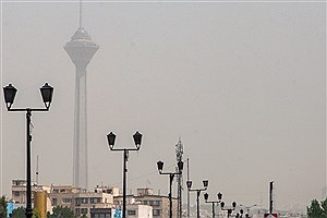 وضعیت قرمز آلودگی هوا در شهر تهران