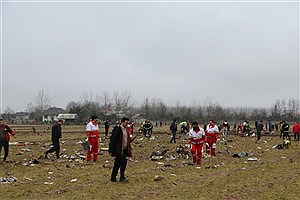 سقوط هواپیمای آموزشی در رشت