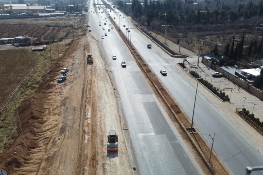 تصویر ورودی شمال غرب شهر شیراز ایمن می‌شود