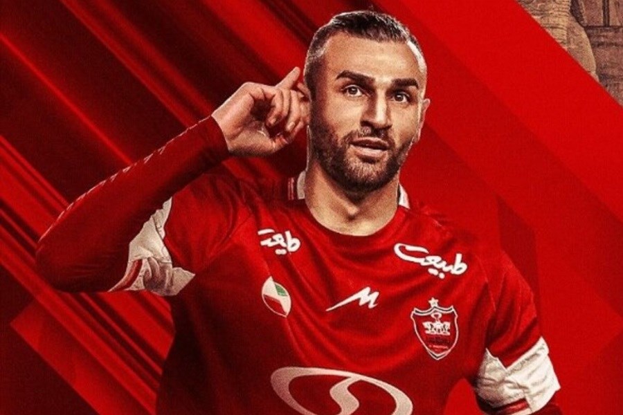 تصویر «سردار» امشب در اردوی تیم فوتبال پرسپولیس