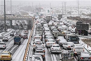 افزایش ۴۷درصدی تصادفات در روز برفی تهران