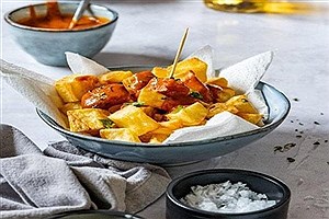 طرز تهیه پاتاتاس براواس شاهکار آشپزی اسپانیا