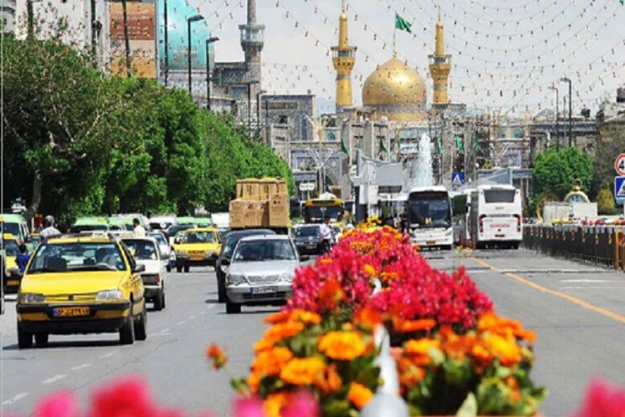 تصویر حضور 15میلیون زائر نوروزی در خراسان رضوی پیش بینی شده است