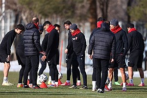 شروع تمرینات شاگردان کارتال برای بازی با چادرملو
