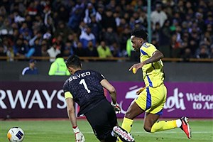 گل اول النصر به استقلال + فیلم