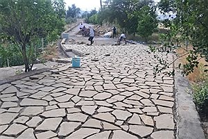 مسیر دسترسی به نقوش صخره‌ای تنگ چوگان بیشاپورتسهیل می‌شود