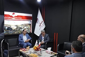 نمایشگاه ایران اکسپو ۲۰۲۵ و بازدید مدیر کل دفتر نظارت بر وزارت صمت از غرفه صبانور