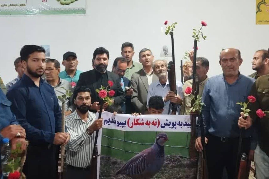 اولین پویش« نه به شکار» در یکی از روستاهای استان فارس