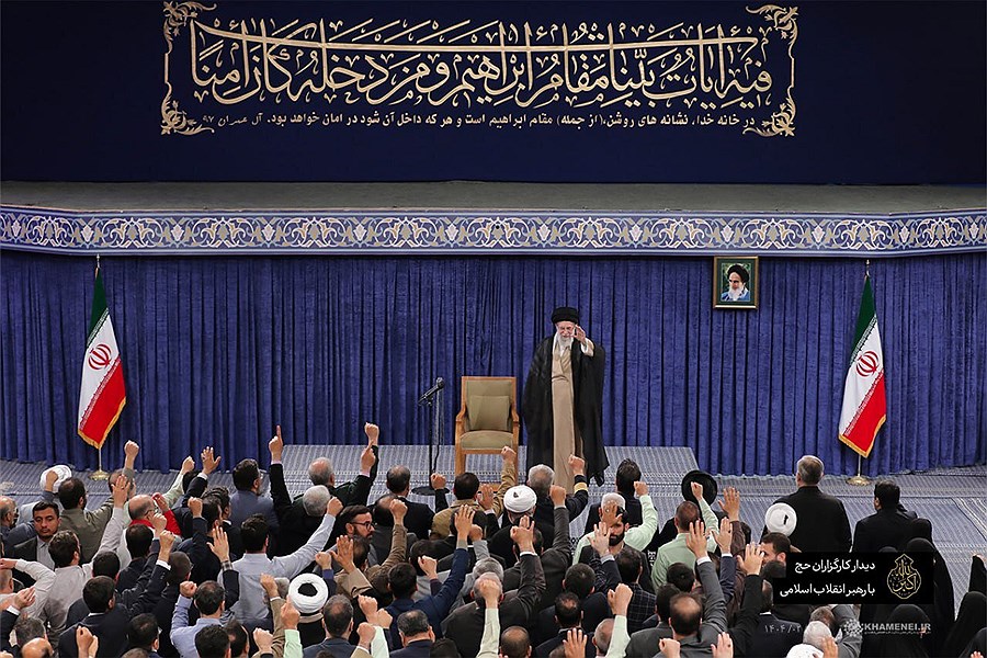 تصویر تسلیت مجدد رهبر انقلاب به خانواده‌های جانباختگان حادثه بندرعباس