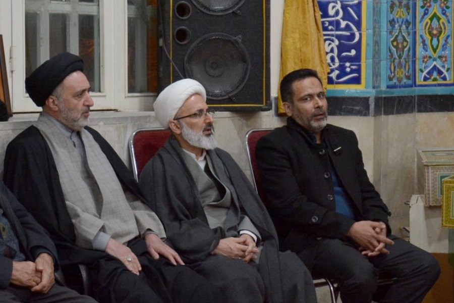 تصویر حضور فرماندار گلپایگان در محله حسن حافظ