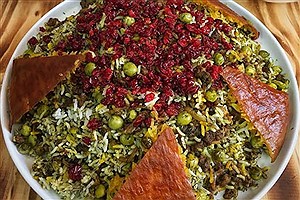 طرز تهیه نخود فرنگی پلو ساده و خوشمزه بهاری