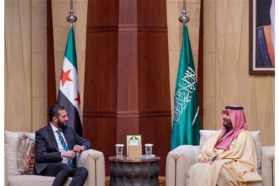 تصویر جزئیات تماس تلفنی جولانی با بن‌سلمان