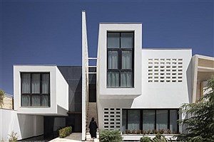 خانه پدر و دختر؛ معماری زیبای این سازه مشهدی با آینده نگری برای فرزند + تصاویر