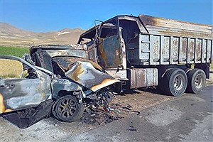 خواب‌آلودگی راننده کامیون سه قربانی گرفت