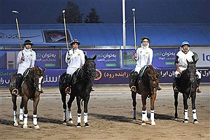 تصاویر پُرسون از افتتاحیه مسابقات لیگ ملی چوگان جام زایندرود در اصفهان