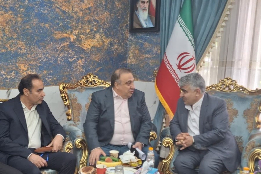 دیدار راهبردی مدیر عامل صبانور با رئیس انجمن سنگ‌آهن و فرماندار بیجار