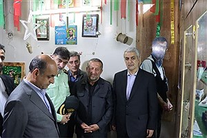 سردار رادان مهمان خانه شهید حسن عشوری&#47; شهید عاشوری که بود؟
