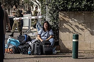 تل‌آویو در پی حملات موشکی و پهپادی کاملا تعطیل شد