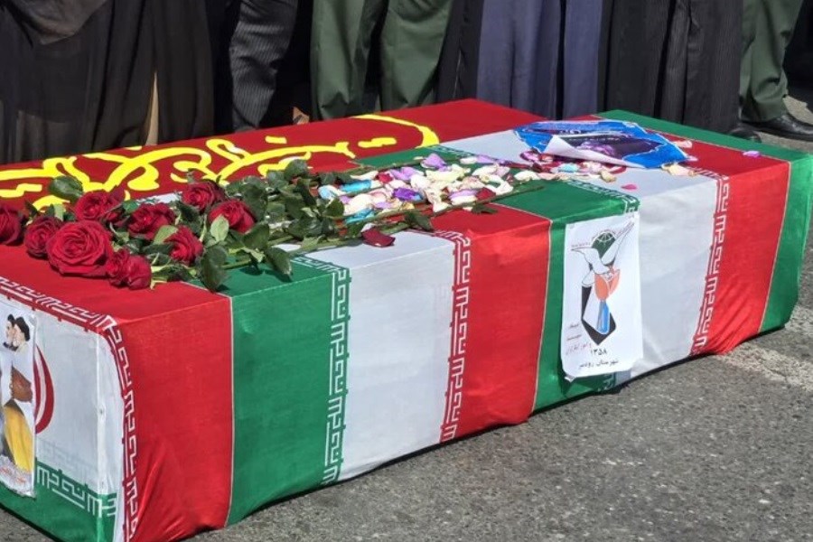 رشت در سوگ شهید مبارزه با رژیم صهیونیستی