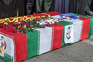 رشت در سوگ شهید مبارزه با رژیم صهیونیستی