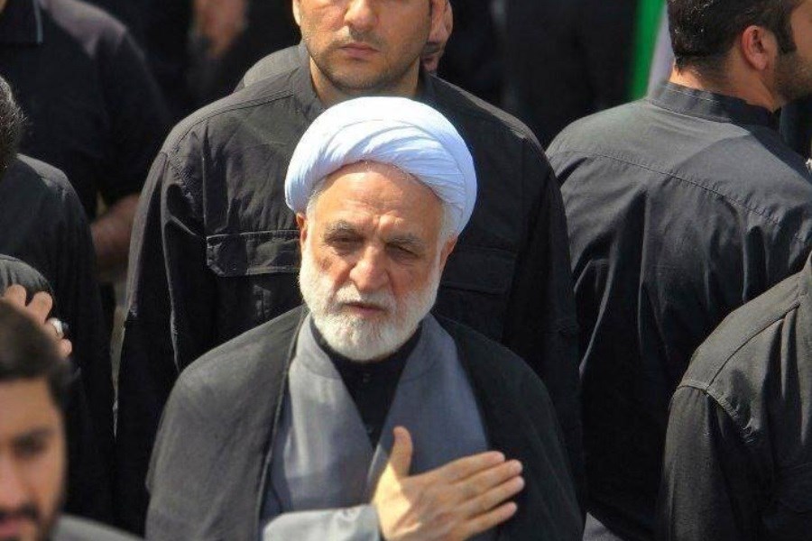 تصویر حضور رئیس قوه قضائیه در مراسم تشییع پیکر شهدای رژیم صهیونیستی