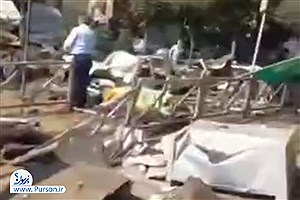 فیلمی تازه و دیگر از جنایت دلخراش رژیم منحوس صهیونیستی در تجریش &#47; فیلم